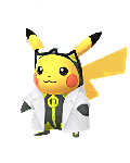 Pikachu in the Anniversary 2026 costume