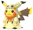 Pikachu in the Fall 2019 costume