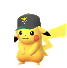 Pikachu in the Gofest 2026 Cap Yellow costume