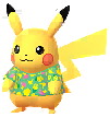 Pikachu in the Tshirt 01 costume