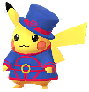Pikachu in the Wcs 2022 costume