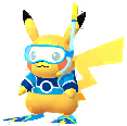 Pikachu in the Wcs 2024 costume