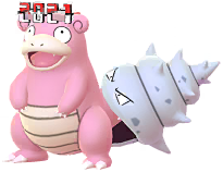 Slowbro in the 2021 costume