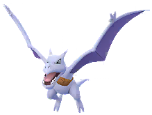 Aerodactyl in the Summer 2023 costume