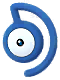 Shiny Unown