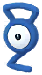 Shiny Unown