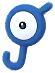 Shiny Unown