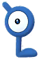 Shiny Unown