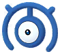 Shiny Unown