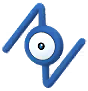 Shiny Unown