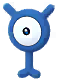 Shiny Unown