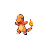 Charmander, Front, in Black 2 & White 2