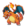 Charizard in Black & White