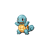 Squirtle, Front, in Black & White