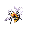 Beedrill in Black & White