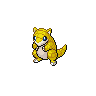 Sandshrew in Black & White