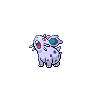 Nidoran♀, Front, in Black & White