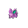 Nidoran♂, Front, in Black & White