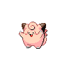 Clefairy, Front, in Black & White