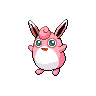 Wigglytuff, Front, in Black 2 & White 2