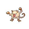 Mankey, Front, in Black 2 & White 2