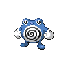 Poliwhirl, Front, in Black & White