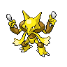 Alakazam in Black & White