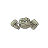 Geodude in Black & White