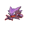 Haunter, Front, in Black & White