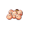 Exeggcute, Front, in Black 2 & White 2