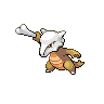 Marowak in Black & White