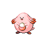 Chansey in Black & White