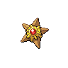 Staryu, Front, in Black 2 & White 2