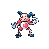 Mr. Mime in Black & White