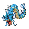 Gyarados, Front, in Black 2 & White 2