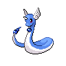 Dragonair, Front, in Black 2 & White 2