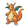Dragonite, Front, in Black 2 & White 2