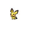 Pichu in Black & White