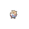 Togepi, Front, in Black & White