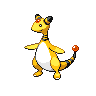 Ampharos, Front, in Black 2 & White 2