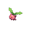 Hoppip in Black & White