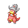 Slowking in Black & White