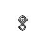 Unown B, Front, in Black 2 & White 2
