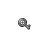 Unown Q, Front, in Black 2 & White 2