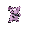 Granbull, Front, in Black & White