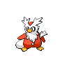 Delibird in Black & White