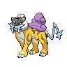 Raikou, Front, in Black & White