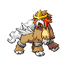 Entei, Front, in Black 2 & White 2