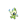 Celebi in Black & White