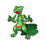 Sceptile, Front, in Black 2 & White 2